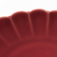 波佐見焼 和山窯 菊型小皿(マロン) 波佐見焼 和山窯 波佐見焼