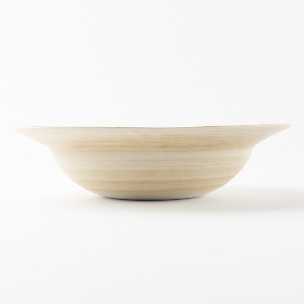 波佐見焼 和山窯 シャビーシックスタイル ボウルL(senナチュラル) 波佐見焼 和山窯 波佐見焼