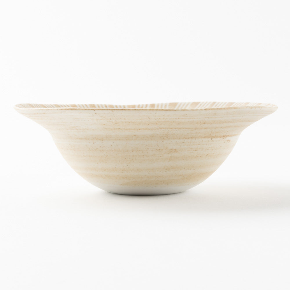 波佐見焼 和山窯 シャビーシックスタイル ボウルS(senナチュラル) 波佐見焼 和山窯 波佐見焼