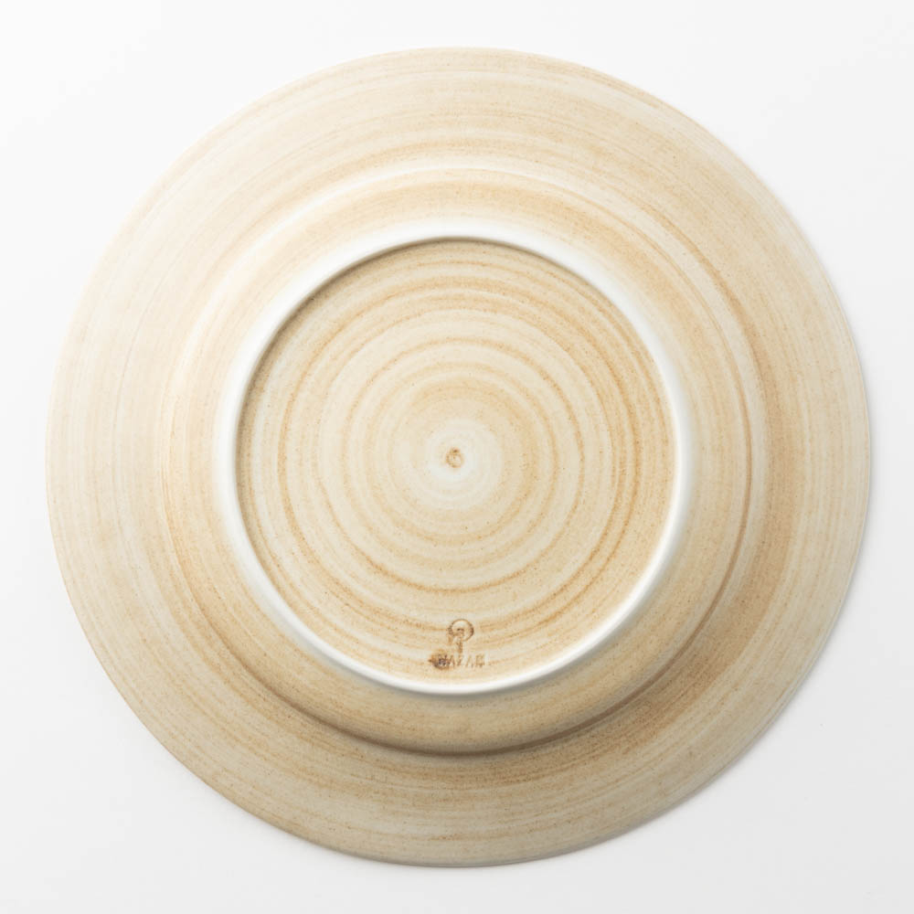 波佐見焼 和山窯 シャビーシックスタイル 25プレート(senナチュラル) 波佐見焼 和山窯 波佐見焼