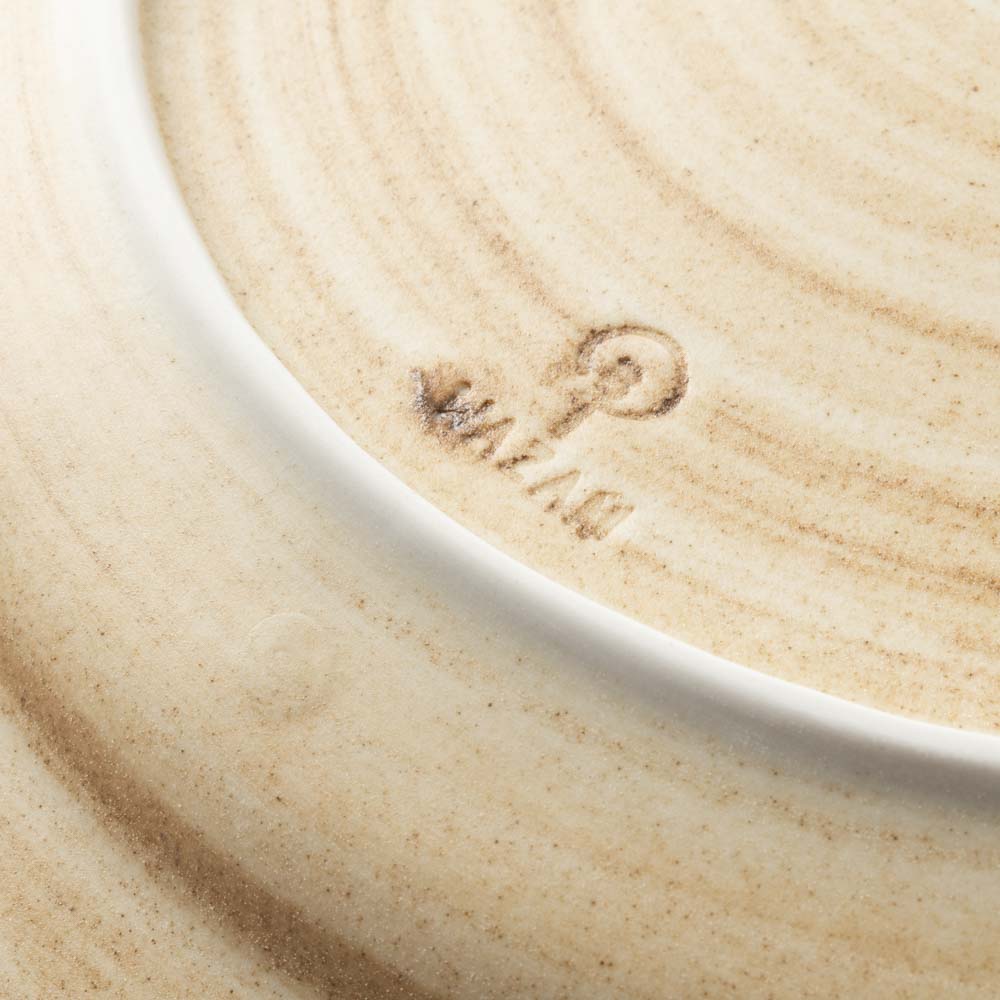 波佐見焼 和山窯 シャビーシックスタイル 25プレート(senナチュラル) 波佐見焼 和山窯 波佐見焼