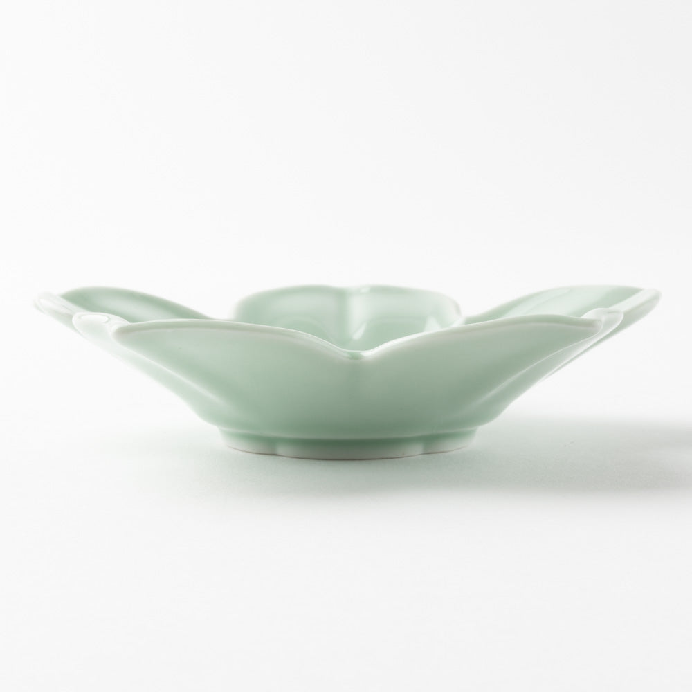 波佐見焼 和山窯 桔梗小皿(青磁) 波佐見焼 和山窯 波佐見焼