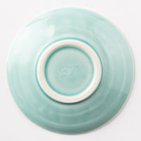 作家 梶山友里 豆皿(ミモザ水色) 作家 梶山友里 陶磁器作家もの