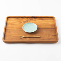 作家 梶山友里 豆皿(ミモザ水色) 作家 梶山友里 陶磁器作家もの