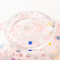 作家 栗原瑠璃華 華舞 中鉢(ゴールドルビー) ガラス作家 栗原瑠璃華 ガラスもの