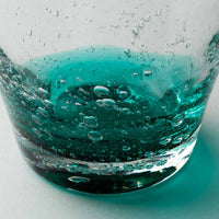 ガラス作家 村石信茂 ピーコック ロックグラス(大) さざ波硝子店 ガラスもの