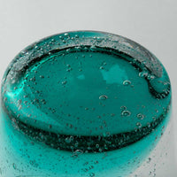 ガラス作家 村石信茂 ピーコック ロックグラス(小) さざ波硝子店 ガラスもの