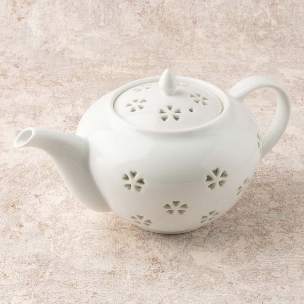 波佐見焼 丹心窯 水晶花詰 ポット ¥16,170 大人の焼き物