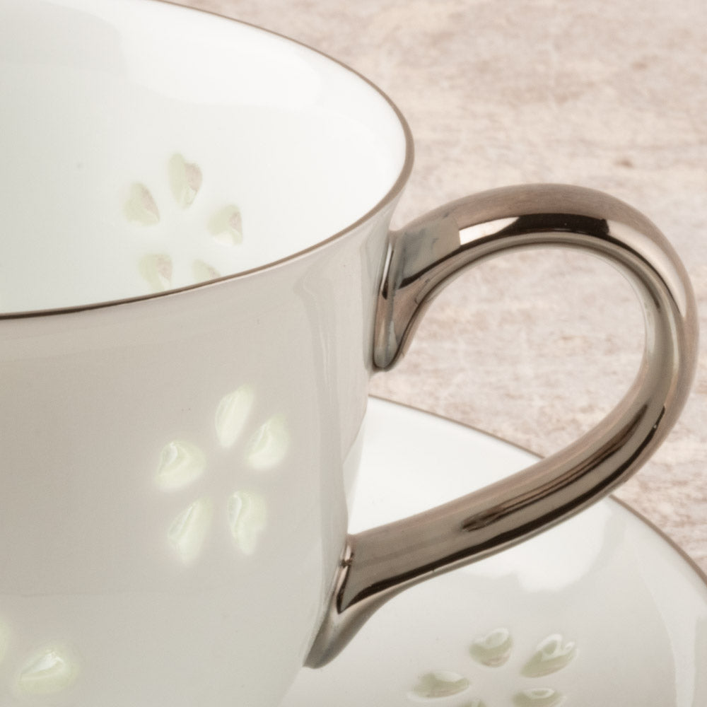 波佐見焼 丹心窯 水晶花詰 コーヒーC/S(小) 波佐見焼 丹心窯 波佐見焼