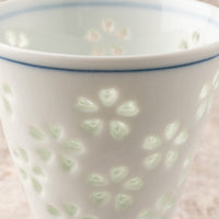 波佐見焼 丹心窯 水晶花詰 ビールグラス(小) 波佐見焼 丹心窯 波佐見焼