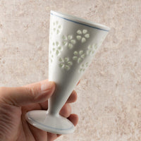 波佐見焼 丹心窯 水晶花詰 ビールグラス(小) 波佐見焼 丹心窯 波佐見焼