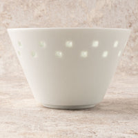 波佐見焼 丹心窯 水晶スクエアライン VボウルM 波佐見焼 丹心窯 波佐見焼