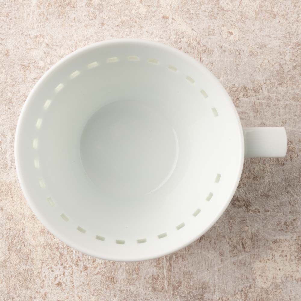 波佐見焼 丹心窯 水晶ロイヤルスクエア Vコーヒーカップ 波佐見焼 丹心窯 波佐見焼