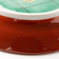 九谷焼工房花もん 丸皿(松花) 九谷焼工房花もん 九谷焼