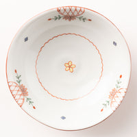 九谷焼工房花もん 豆鉢(唐花) 九谷焼工房花もん 九谷焼