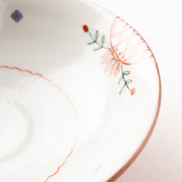 九谷焼工房花もん 豆鉢(唐花) 九谷焼工房花もん 九谷焼