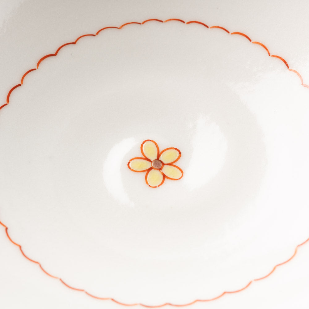 九谷焼工房花もん 豆鉢(唐花) 九谷焼工房花もん 九谷焼