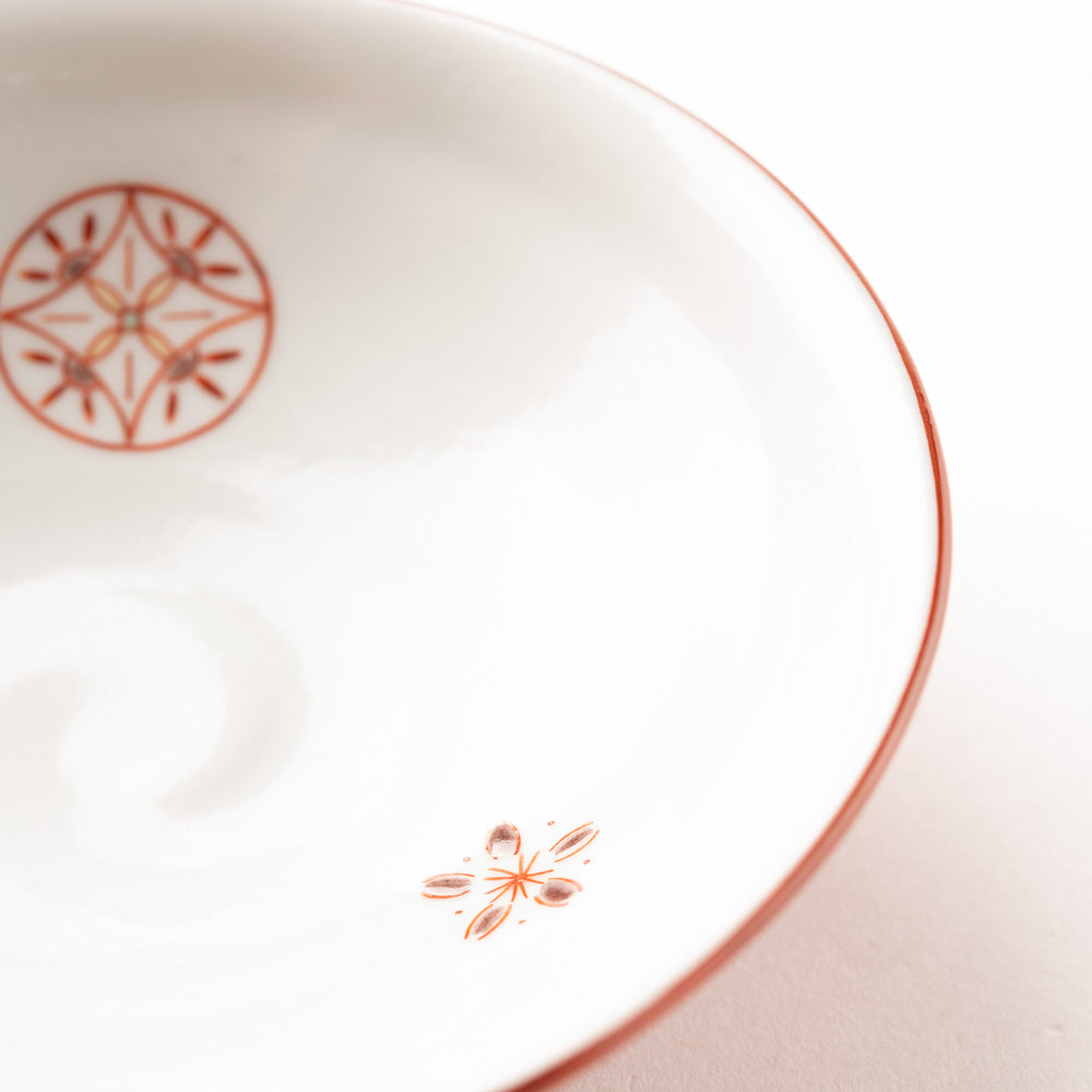 九谷焼工房花もん 豆鉢(松花) 九谷焼工房花もん 九谷焼