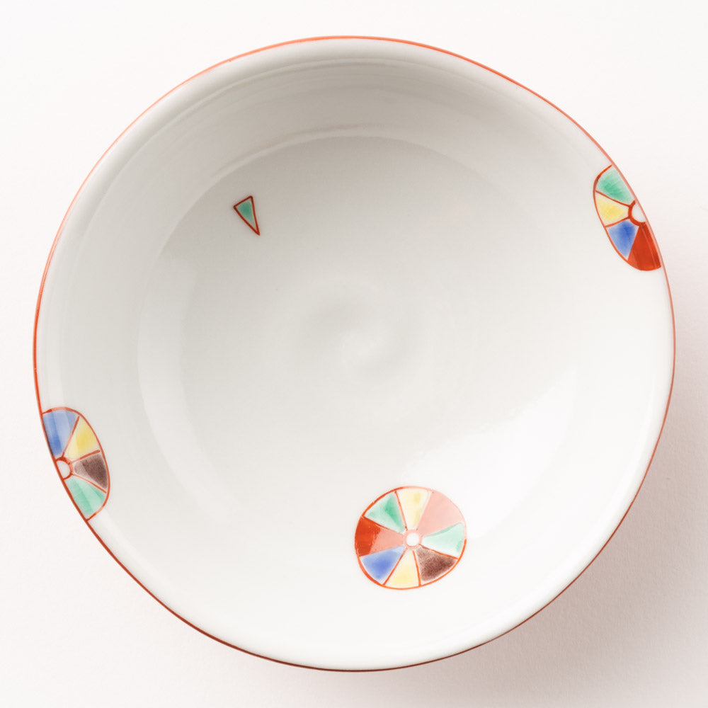 九谷焼工房花もん 豆鉢(かさ) 九谷焼工房花もん 九谷焼