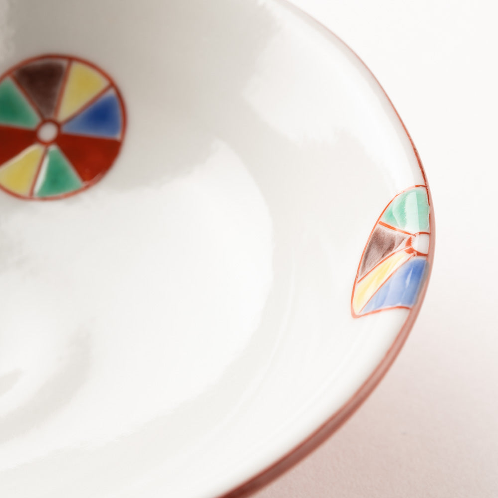 九谷焼工房花もん 豆鉢(かさ) 九谷焼工房花もん 九谷焼