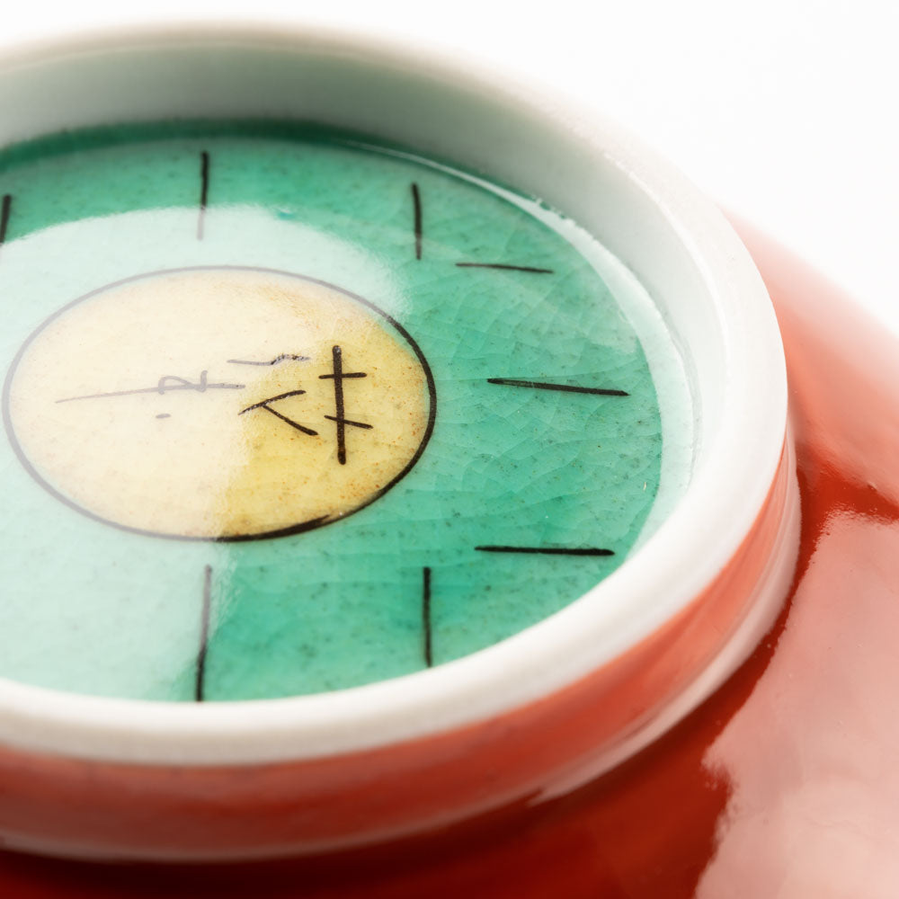 九谷焼工房花もん 豆鉢(紫花) 九谷焼工房花もん 九谷焼