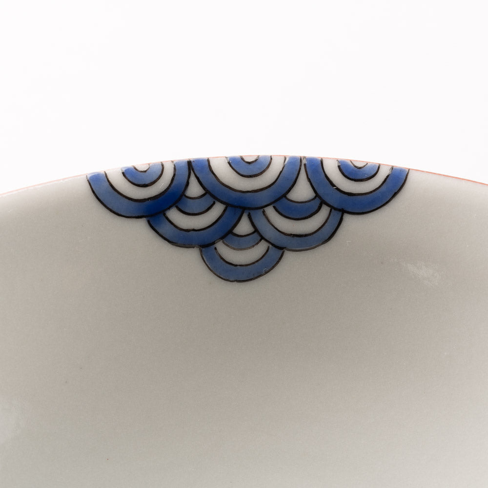 九谷焼工房花もん 豆鉢(千鳥) 九谷焼工房花もん 九谷焼