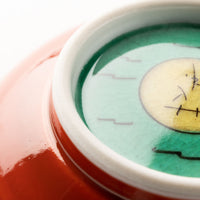 九谷焼工房花もん 豆鉢(千鳥) 九谷焼工房花もん 九谷焼