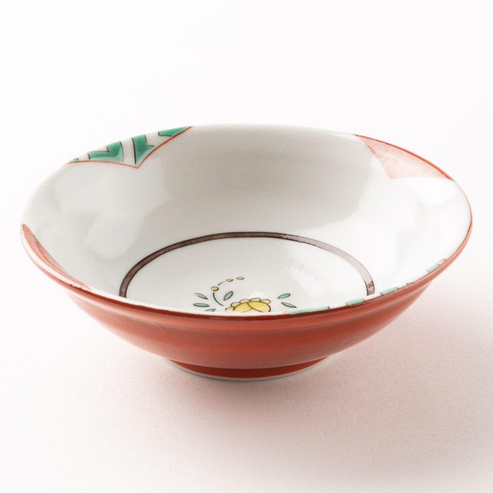 九谷焼工房花もん 豆鉢(千鳥) 九谷焼工房花もん 九谷焼