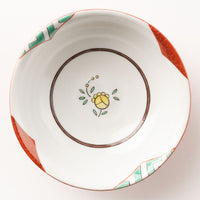 九谷焼工房花もん 豆鉢(黄花) 九谷焼工房花もん 九谷焼