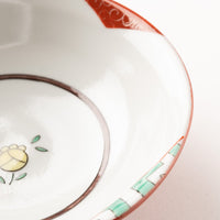 九谷焼工房花もん 豆鉢(黄花) 九谷焼工房花もん 九谷焼