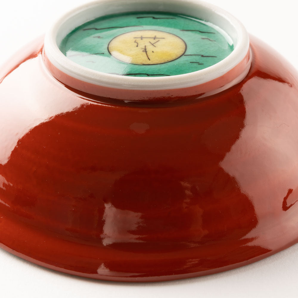 九谷焼工房花もん 豆鉢(黄花) 九谷焼工房花もん 九谷焼