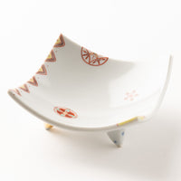 九谷焼工房花もん 珍味皿(松花) 九谷焼工房花もん 九谷焼