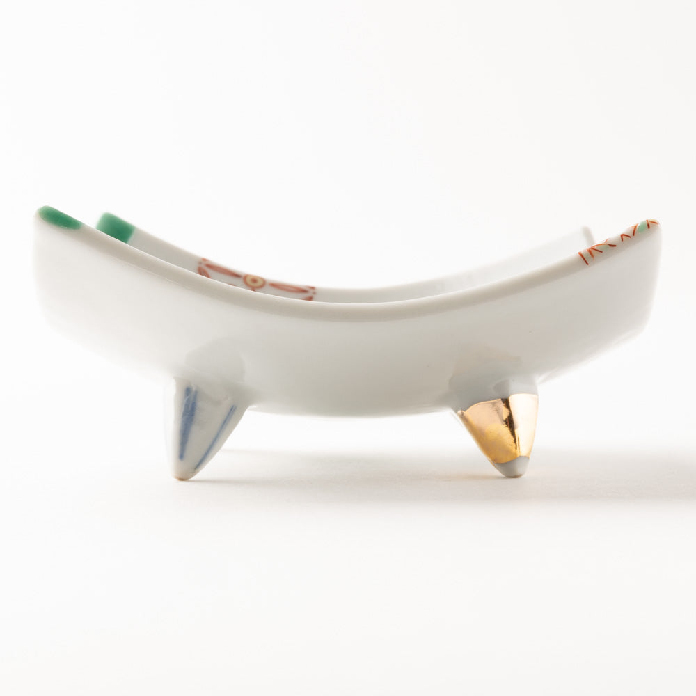 九谷焼工房花もん 珍味皿(小紋) 九谷焼工房花もん 九谷焼