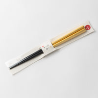 箔一 金の箸 銀の箸 しずく(金)(L) 箔一 金沢箔