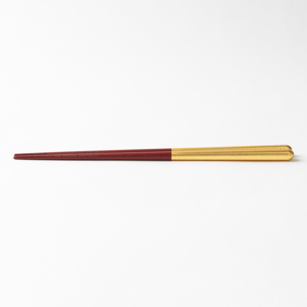 箔一 金の箸 銀の箸 しずく(金)(M) 箔一 金沢箔