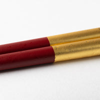 箔一 金の箸 銀の箸 しずく(金)(M) 箔一 金沢箔