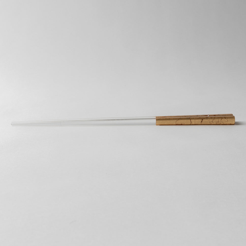 箔一 金の箸 銀の箸 クリア箸 貫入(金) 箔一 金沢箔
