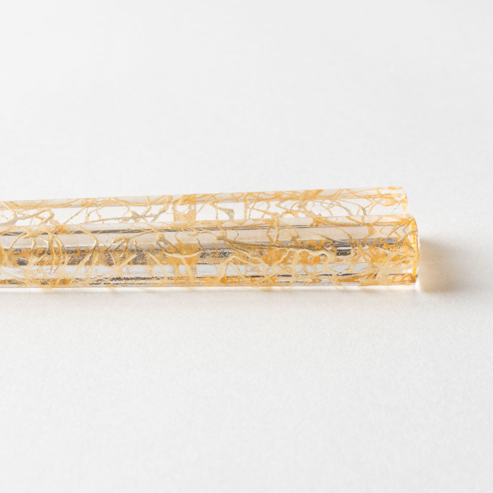 箔一 金の箸 銀の箸 クリア箸(金糸)(金) 箔一 金沢箔