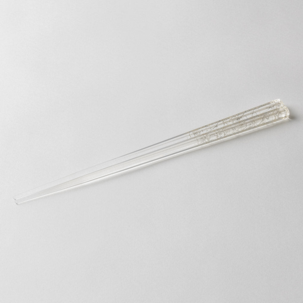 箔一 金の箸 銀の箸 クリア箸(金糸)(銀) 箔一 金沢箔