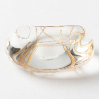 箔一 金の箸置き 銀の箸置き 豆ガラス金糸 箔一 金沢箔