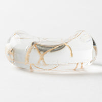 箔一 金の箸置き 銀の箸置き 豆ガラス金糸 箔一 金沢箔