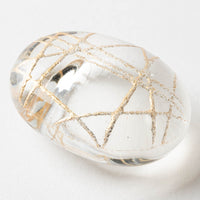 箔一 金の箸置き 銀の箸置き 豆ガラス金糸 箔一 金沢箔