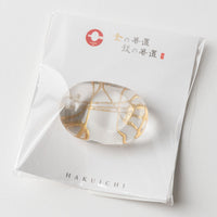 箔一 金の箸置き 銀の箸置き 豆ガラス金糸 箔一 金沢箔