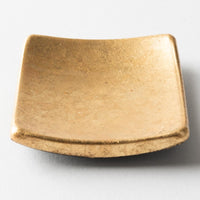 箔一 金の箸置き 銀の箸置き しずく(金) 箔一 金沢箔