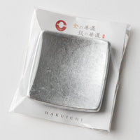 箔一 金の箸置き 銀の箸置き しずく(銀) 箔一 金沢箔