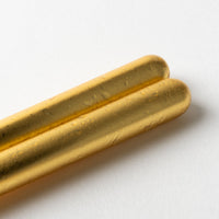 箔一 箸・箸置きセット しずく(金) 箔一 金沢箔