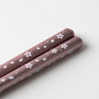 箔一 箸・箸置きセット 桜  木箱 箔一 金沢箔