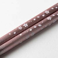 箔一 箸・箸置きセット 桜  木箱 箔一 金沢箔