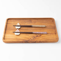 箔一 箸・箸置きセット 桜  木箱 箔一 金沢箔