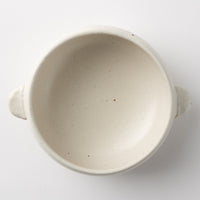 美濃焼 伸光窯 コロン オーブンボウル 白マット 美濃焼 伸光窯 美濃焼